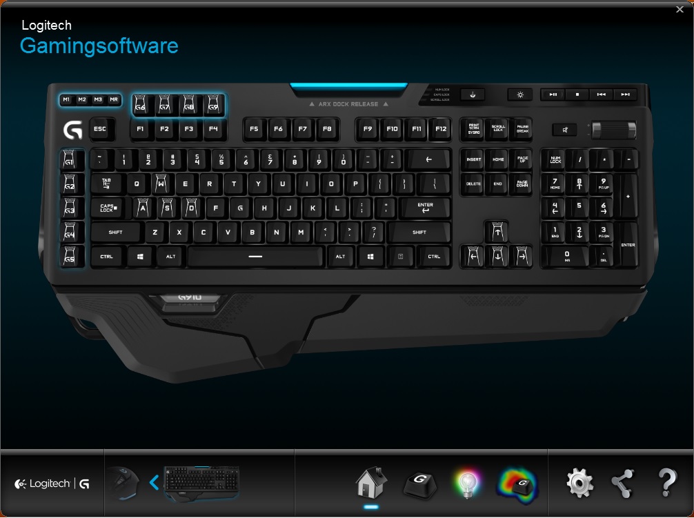 g910 keyboard software download