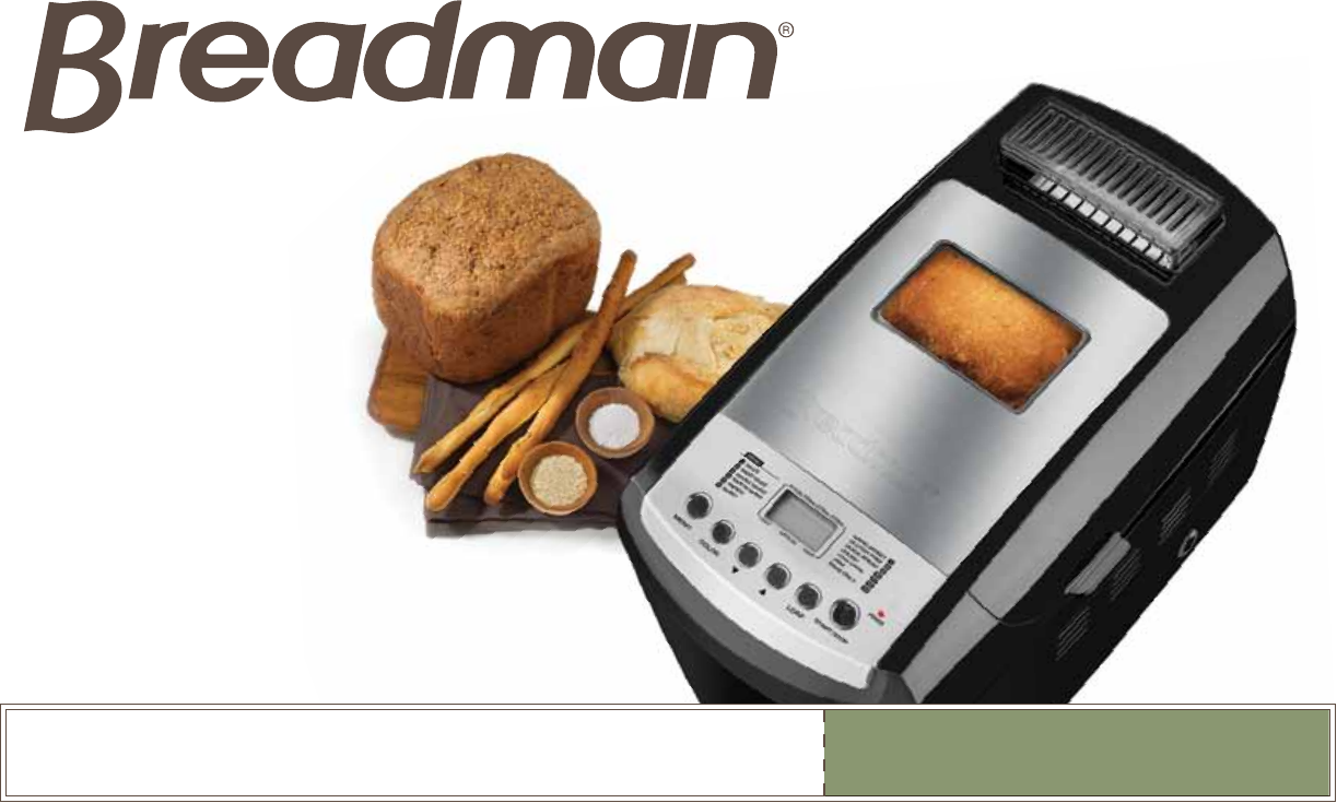 breadman instruction manual
